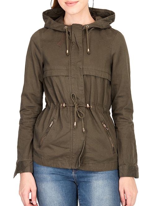 hooded parka jacket - 15747599 - Very Small Image - 1