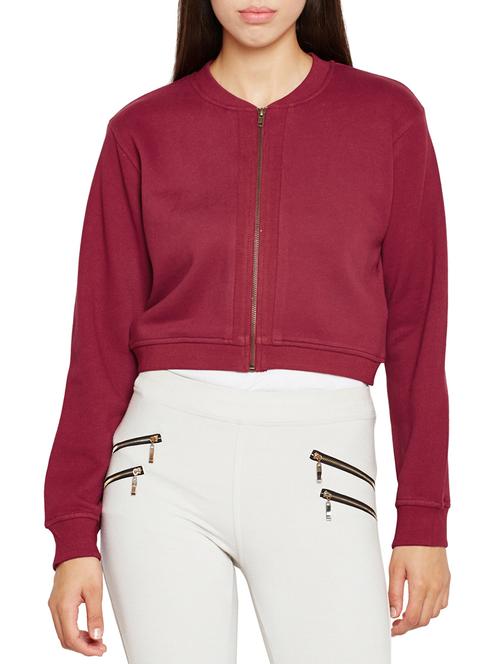 ribbed edge varsity jacket - 15748762 - Very Small Image - 1