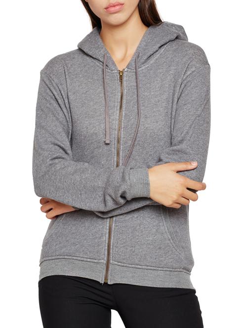 ribbed edge hooded sweatshirt - 15748768 - Very Small Image - 1