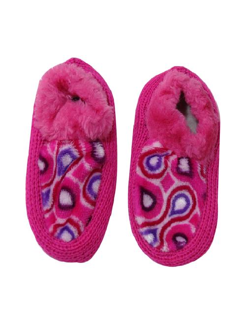 faux fur knitted socks - 15748924 - Very Small Image - 1