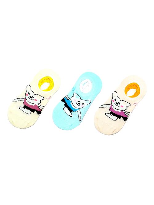 set of 3 multicolored socks - 15749103 - Very Small Image - 1