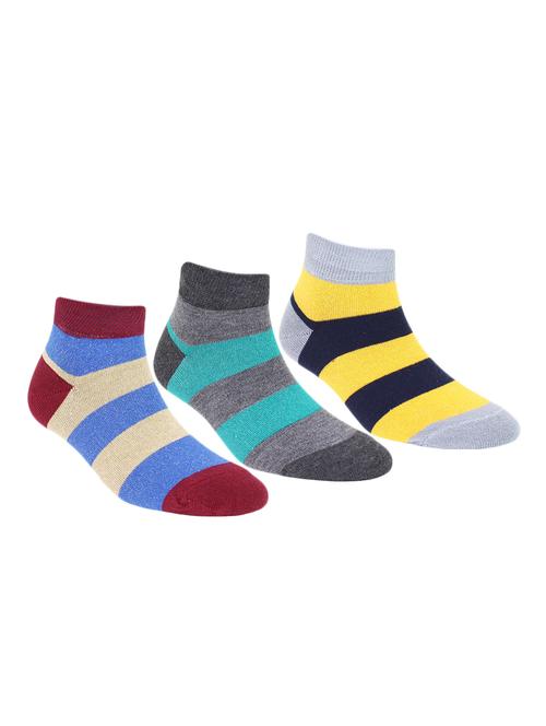 set of 3 striped socks - 15749421 - Very Small Image - 1