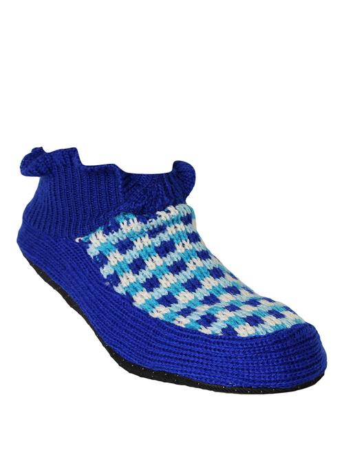 fur trim printed socks - 15749565 - Very Small Image - 1