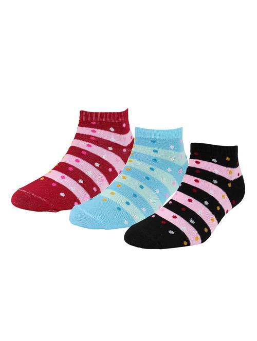 set of 3 striped socks - 15749617 - Very Small Image - 1