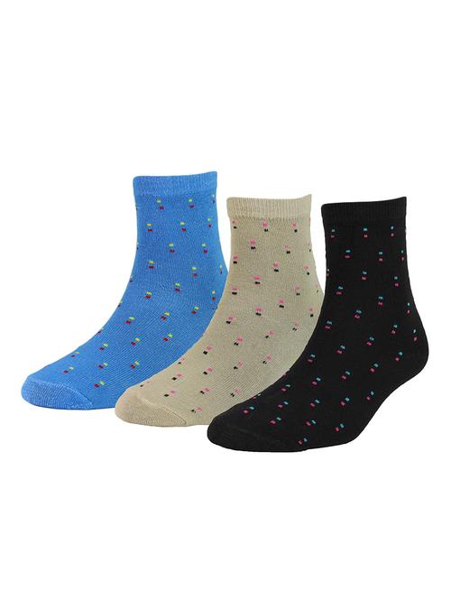 set of 3 multi colored socks - 15749757 - Very Small Image - 1