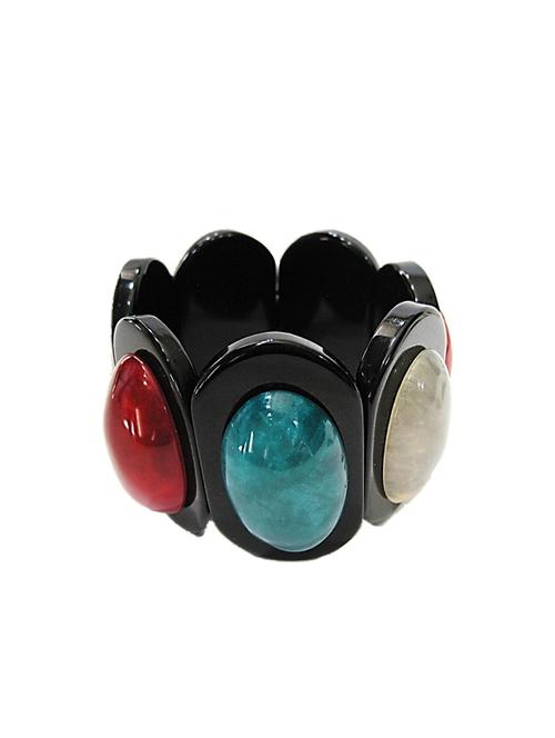 multi colored plastic bangle bracelet - 15751435 - Very Small Image - 1