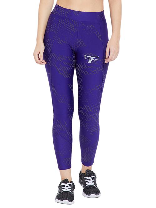 abstract printed mid-rise trackpants - 15751576 - Very Small Image - 1
