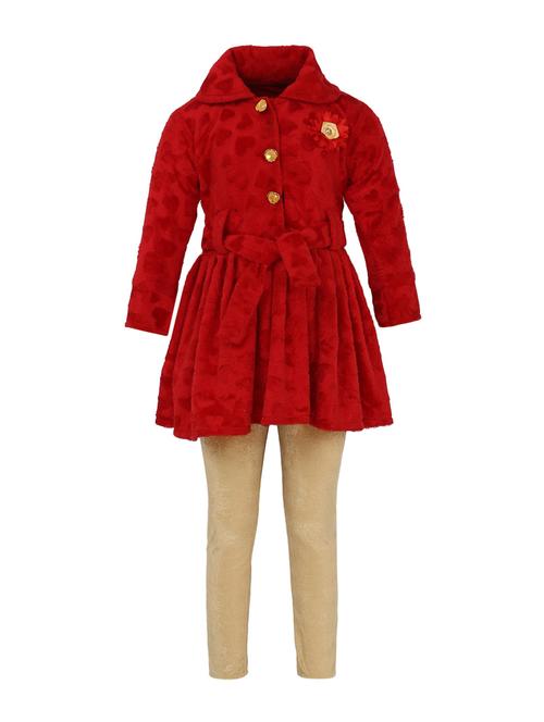 red wool twin set - 15755005 - Very Small Image - 1
