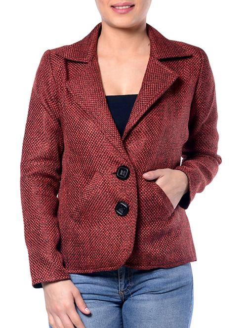 lapel collar pocket detail blazer - 15756943 - Very Small Image - 1