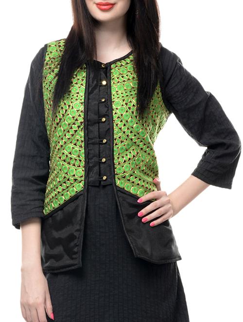 open front woolen jacket - 15756974 - Very Small Image - 1