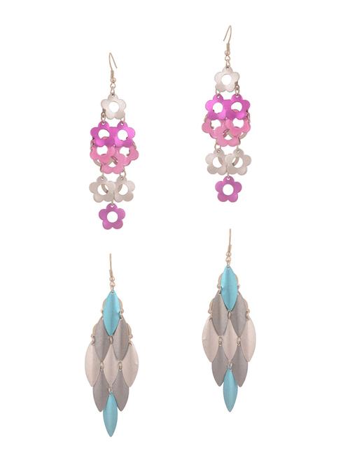 multi colored drop earrings - 15757740 - Very Small Image - 1