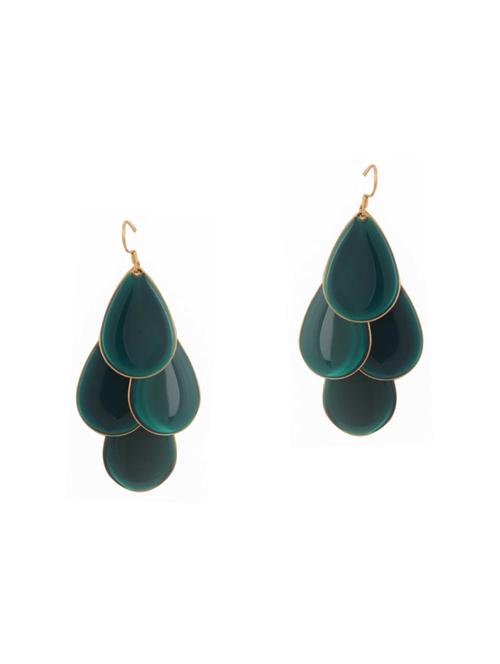 green drop earrings - 15757768 - Very Small Image - 1