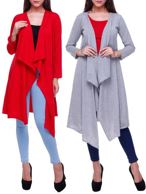 set of 2 waterfall shrug - 15758130 - Very Small Image - 1
