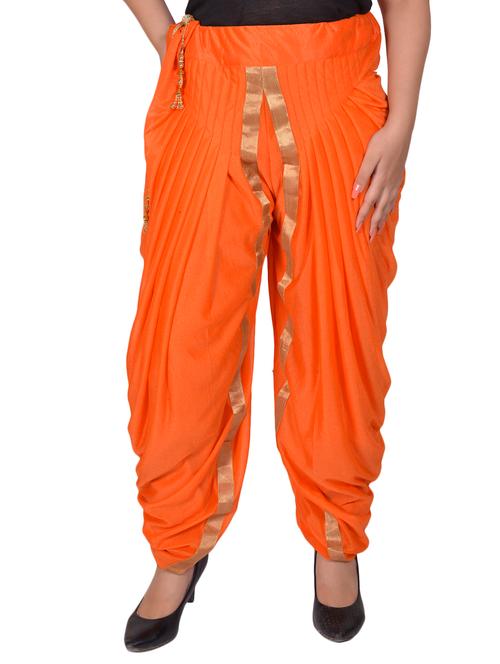 zari lace dhoti salwar - 15760607 - Very Small Image - 1
