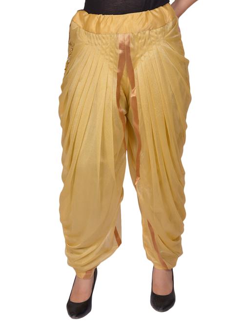 zari lace dhoti salwar - 15760608 - Very Small Image - 1