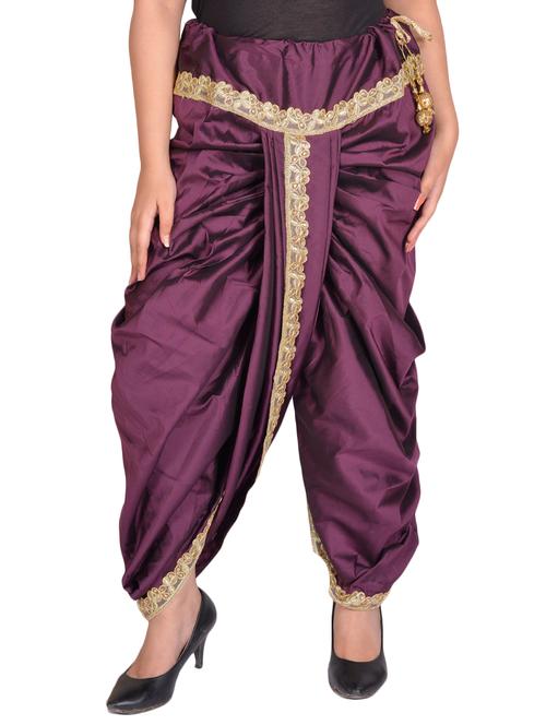 embellished lace dhoti salwar - 15760691 - Very Small Image - 1