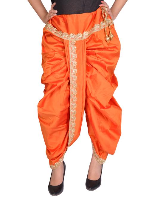 embellished lace dhoti salwar - 15760693 - Very Small Image - 1