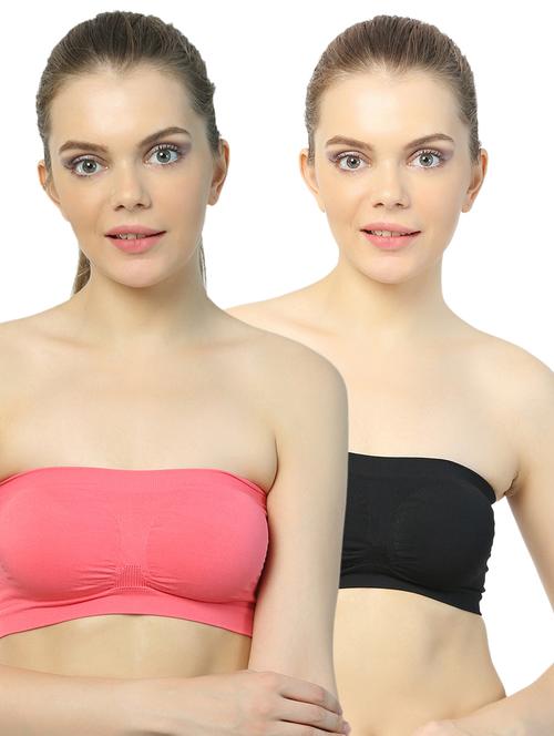 set of 2 lightly padded tube bras - 15762075 - Very Small Image - 1