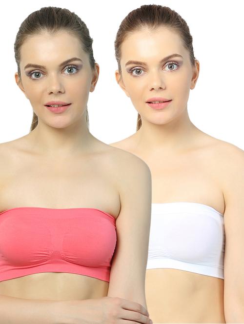 set of 2 lightly padded tube bras - 15762079 - Very Small Image - 1
