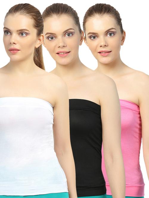 set of 3 tube camisoles - 15762103 - Very Small Image - 1
