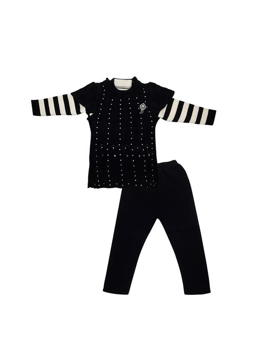 black wool twin set - 15762159 - Very Small Image - 1