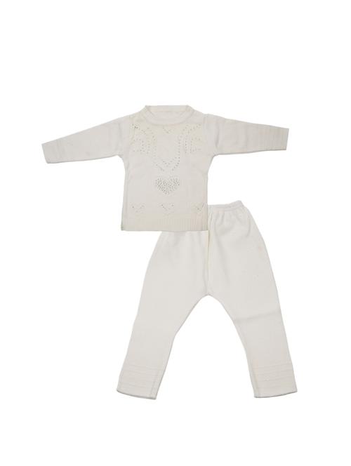 white wool twin set - 15762166 - Very Small Image - 1