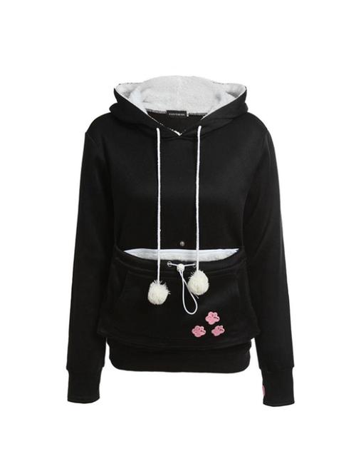 floral patch hooded sweatshirt - 15762500 - Very Small Image - 1