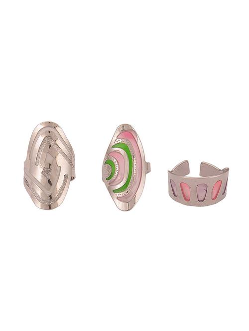 multi colored finger ring - 15763050 - Very Small Image - 1