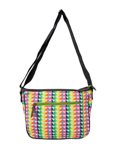 multi colored canvas sling bag - 15765230 - Very Small Image - 1
