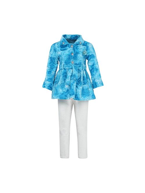blue wool twin set - 15765309 - Very Small Image - 1