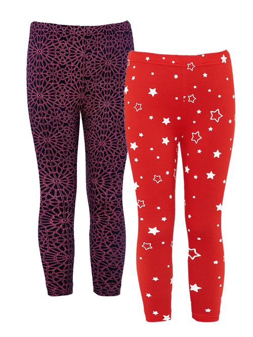 multi colored cotton legging - 15766175 - Very Small Image - 1