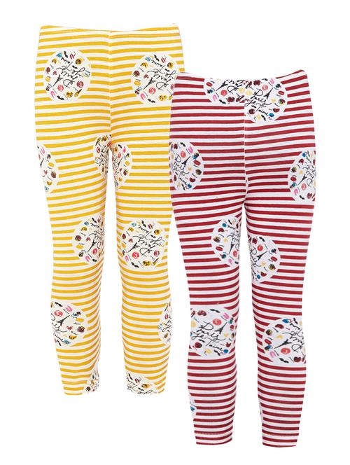 multi colored cotton legging - 15766185 - Very Small Image - 1