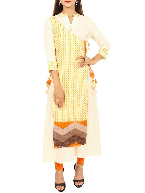 layered printed kurta - 15766246 - Very Small Image - 1