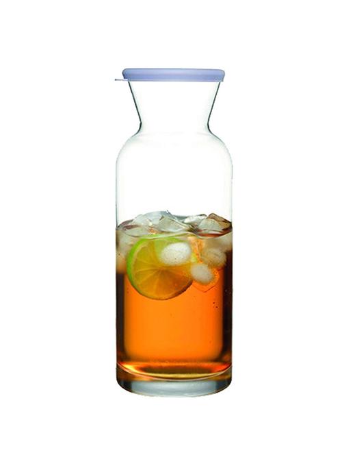 imported glass carafe with lid 1250 ml - 15767163 - Very Small Image - 1