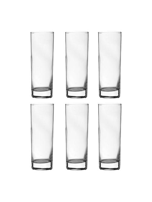 arcoroc glass water tumbler, 310 ml, set of 6, clear - 15767485 - Very Small Image - 1