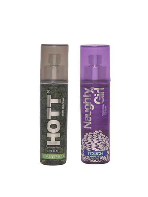 hott men's calypso & naughty girl touch (set of 2 perfume for couple) - 15767837 - Very Small Image - 1