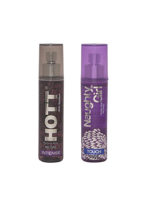 hott men's intense & naughty girl touch (set of 2 perfume for couple) - 15767841 - Very Small Image - 1