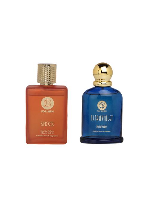 lyla blanc set of 2 edp (men's shock + women's ultraviolet) - 15767851 - Very Small Image - 1