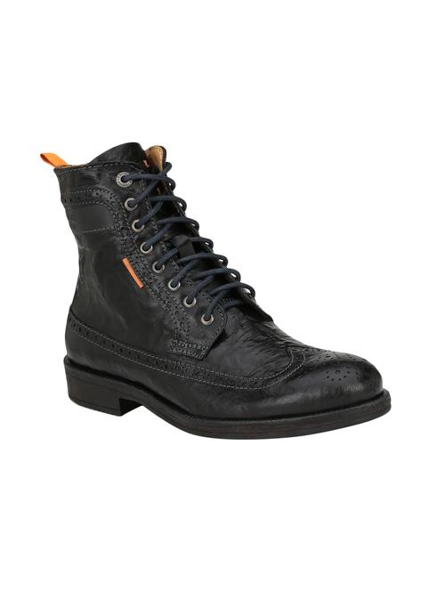 black synthetic high ankle boots - 15769608 - Very Small Image - 1