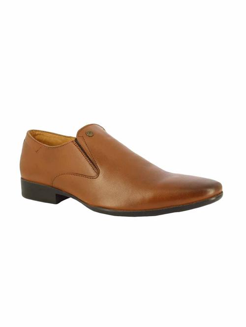tan leather formal slip ons - 15769699 - Very Small Image - 1
