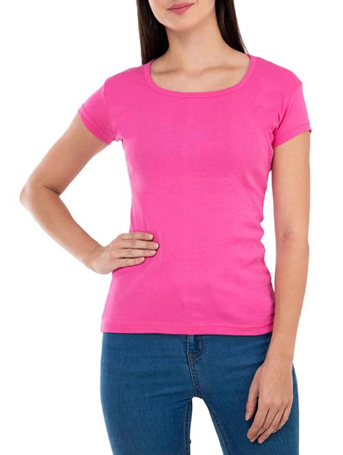 short sleeved solid tee - 15770135 - Very Small Image - 1