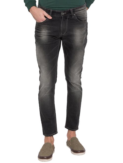 grey light washed denim jeans - 15772375 - Very Small Image - 1