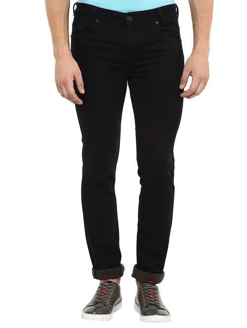 black cotton plain jeans - 15772480 - Very Small Image - 1