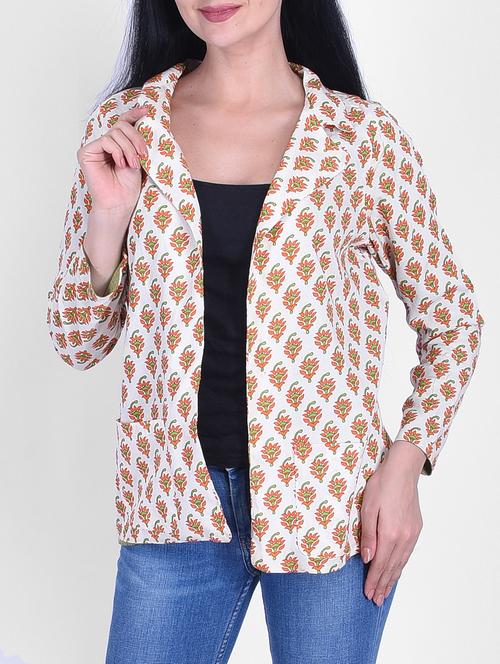 printed cotton jacket - 15776819 - Very Small Image - 1