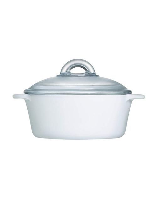 casserole with lid (set of 1), 1 l/1 quart, white - 15777696 - Very Small Image - 1