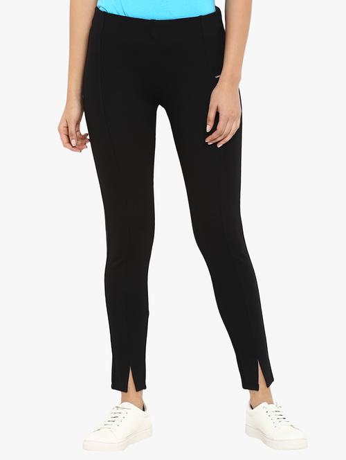 front slit detail jeggings - 15778501 - Very Small Image - 1