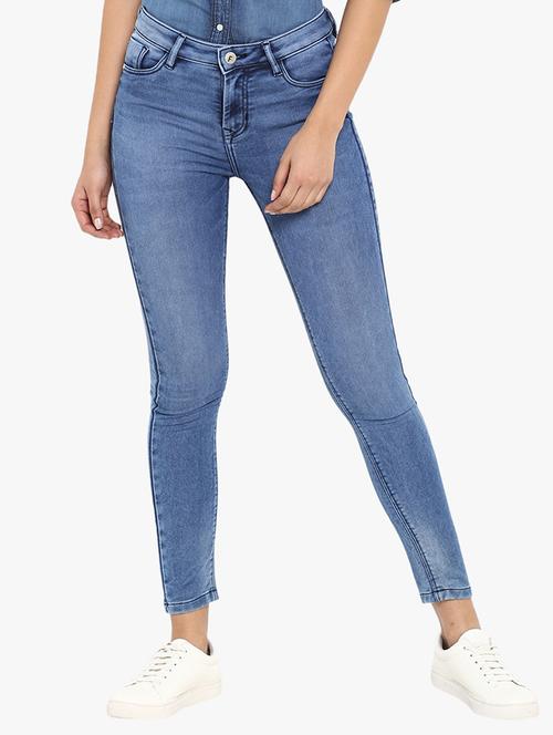 stone washed skinny jeans - 15778540 - Very Small Image - 1