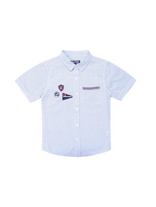 light blue cotton shirt - 15780525 - Very Small Image - 1