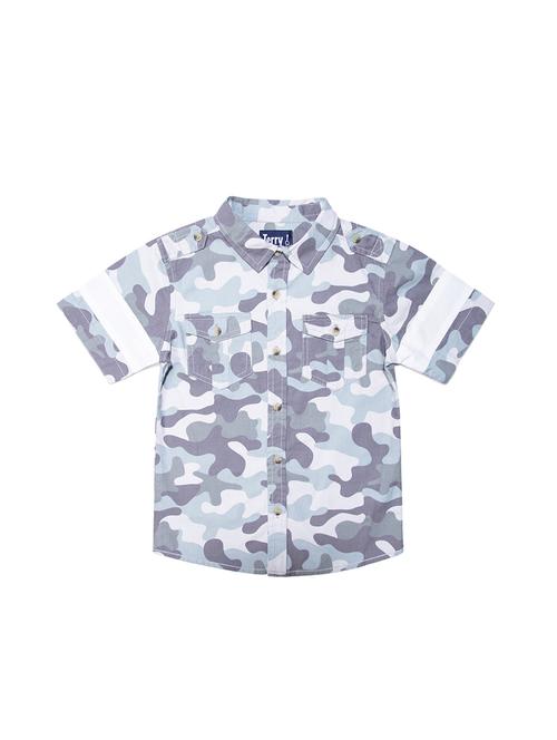 curve hem pocket patched shirt - 15780526 - Very Small Image - 1