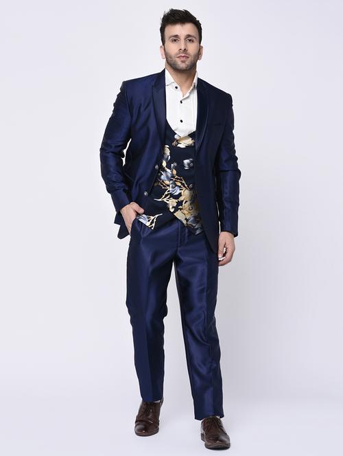 blue terry rayon 3piece suit - 15782223 - Very Small Image - 1